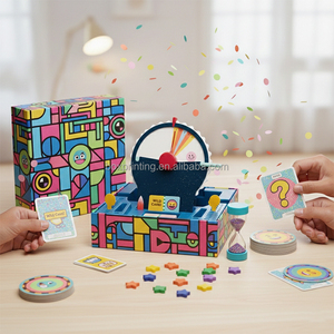 Impresión Personalizada de Juegos de Mesa para Fiestas, Dos Equipos Competen, Juego de Cartas para Amigos, Cajas de Empaque Personalizadas, Servicios de Cajas para Juegos de Mesa para Parejas - Product Image 2