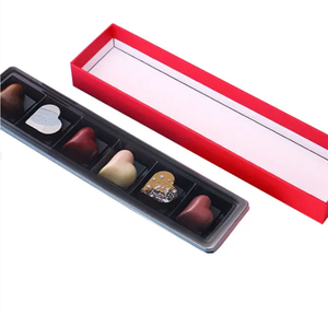 Scatola di Cioccolatini di Lusso Personalizzata Ecologica con Divisori in Carta Rigida, Confezione Regalo per Biscotti e Caramelle, San Valentino, Vendita all'Ingrosso, Logo, Laminazione Opaca - Product Image 2