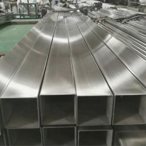 ASTM A554 A312 A270 Ss 304 304L <b>Mirror</b> Polished Square Stainless <b>Rectangle</b> Pipes - Product Image 6