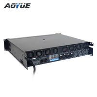 Amplificateur de puissance DS-10Q grande puissance, format 2U, 4 canaux, avec transformateur puissant, classe TD, pour spectacles en extérieur