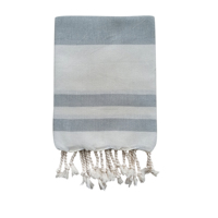 Serviette de bain en tissu éponge Peshkir Peshtemal à séchage rapide 45x90cm 17x35" Fabriquée à la main en Turquie Commerce équitable