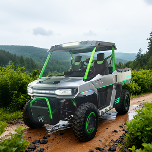 70 किमी/घंटा की गति के साथ कृषि चार पहिया ड्राइव वयस्क इलेक्ट्रिक ऑफ-रोड वाहन, 70 किमी/घंटा की गति के साथ आउटडोर कृषि उपयोग के लिए प्रमाणित - Product Image 6