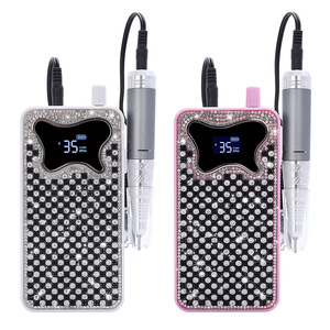 Pulidor de uñas con batería eléctrica de diamante de 35000rpm, máquina perforadora de uñas de alta velocidad, sin escobillas, de bajo ruido, fácil extracción, juego de taladro electrónico - Product Image 1