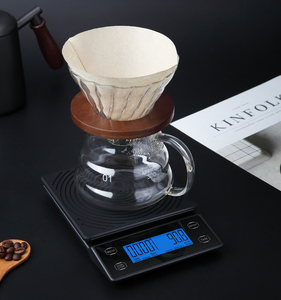 Balance à café numérique <span class=keywords><strong>Timemore</strong></span> avec charge USB-<span class=keywords><strong>C</strong></span> exclusive, 3 kg/5 kg, ABS, pesée, 3 kg x 0,1 g, 5 kg x 0,1 g - Product Image 4