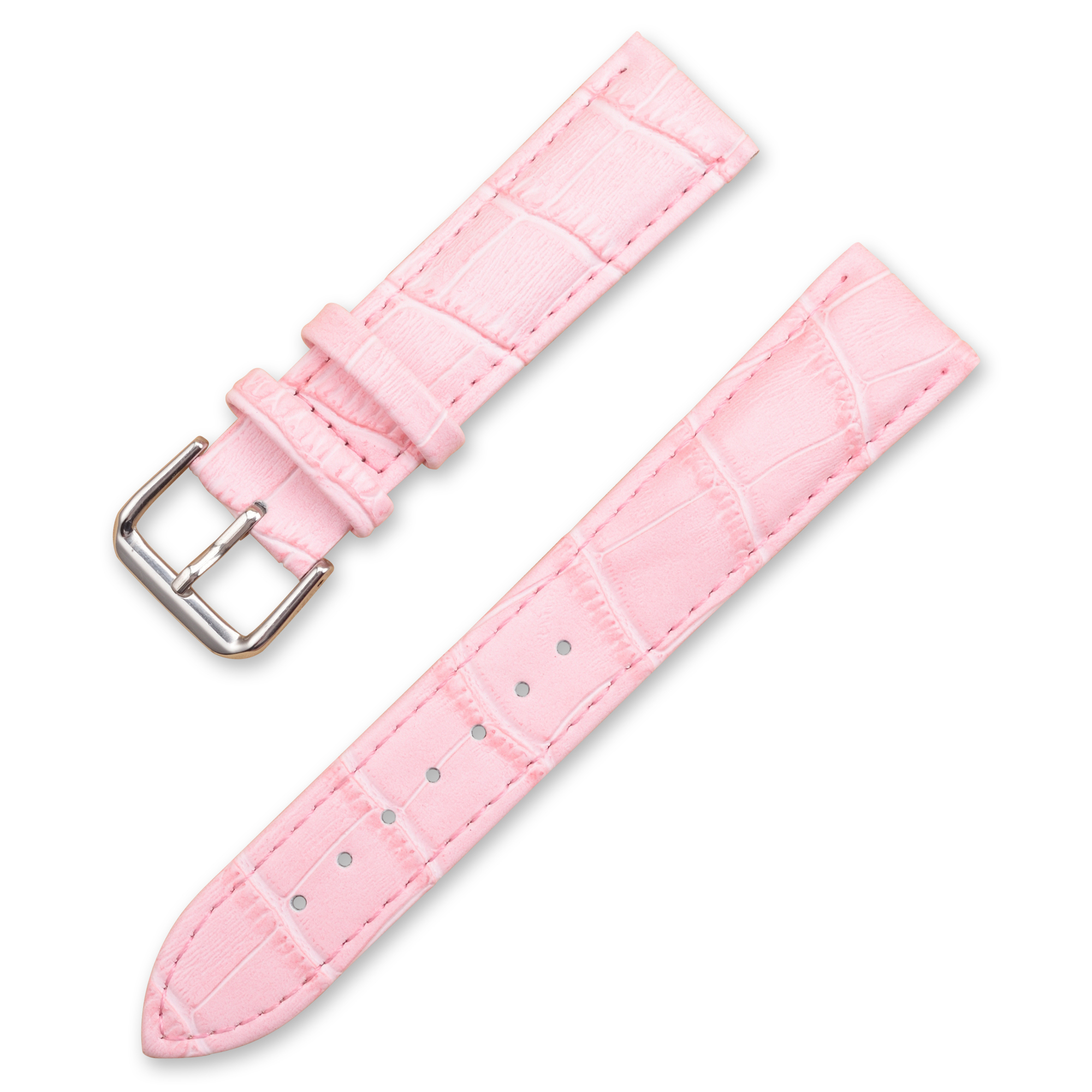 Boucle rose + argent