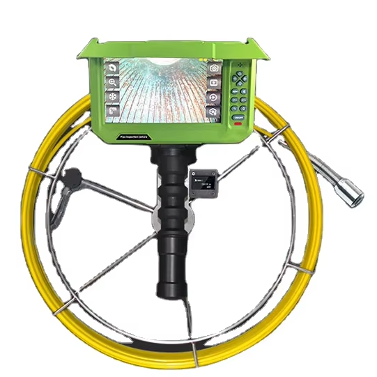 Handheld Pipe Inspection Camera Compatible with 8mm 16mm and 21mm Camera Heads for Sewer Drain Plumbing