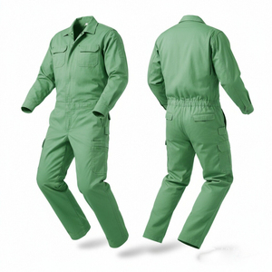 Baju kerja insinyur uniseks katun poliester bersertifikasi CE tahan api abrasi NFPA 2112 tahan air - Product Image 1