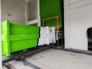 Station de transfert de déchets écologiques automatique, état neuf, station de compression des ordures, solution tout-en-un - Product Image 4