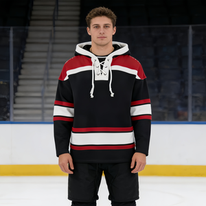 Nuevas Camisetas de Hockey sobre Hielo Personalizadas, Transpirables, de Secado Rápido, con Malla, Sublimación, Bordado, Impresas en Poliéster - Product Image 2