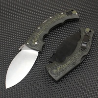 Couteau pliant de survie tactique portable pour le camping et la chasse, vente en gros d'usine, manche G10
