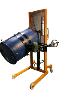 En stock, neuf : Chariot <span class=keywords><strong>manuel</strong></span> basculant robuste pour fûts d'huile, transport facile pour la manutention des matériaux - Product Image 4