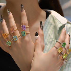 Женское кольцо из стерлингового серебра, 8 х10 925 - Product Image 4