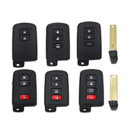 Carcasa Universal para Llave de Coche Corolla RAV4 Camry, Compatible con LT20-04/TOM-O-01 PCB XSTO00EN XSTO01EN TB01, 2/3/4 Botones, para Coche/SUV