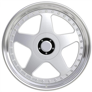Llantas de ruedas de coche forjadas de aleación de <span class=keywords><strong>5</strong></span> radios de plato hondo más vendidas, 16 pulgadas, <span class=keywords><strong>5</strong></span> orificios para <span class=keywords><strong>Hyunday</strong></span> Creta toyota - Product Image 3