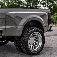 Jantes forgées DRW polies sur mesure 20X8.25 22X8.25 24X8.25 avec enjoliveur central flottant 10X225 8X165.1 pour Chevrolet Silverado 1500