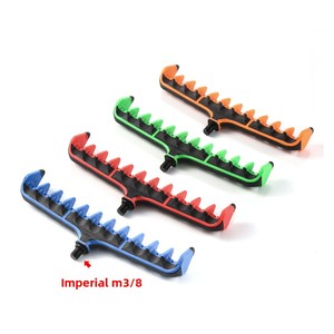 Support de canne à pêche Coolno DP187 de type râteau, style européen transfrontalier, pour la pêche à la carpe, accessoire de support en ABS modifié avec TPR, vente en gros - Product Image 1