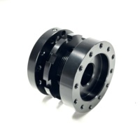 DELUXON DN-SA-0 Adaptateur de moyeu de volant sport en alliage d'aluminium CNC pour la rénovation/amélioration de l'intérieur de voiture