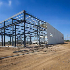 Bâtiment durable rentable d'acier de structure de naves industrielles de préfabricadas d'usine en métal - Product Image 2