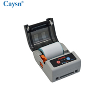 Imprimante portable Caysn PC201 imprimantes thermiques d'autocollants d'étiquettes à découpe automatique Mini machine d'impression de reçus pour téléphone portable