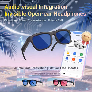 Lunettes Intelligentes GV90 AI pour la Traduction et la Musique, Lunettes Audio Portables à Commande Tactile avec Verres Colorés pour Utilisation en Extérieur - Product Image 6