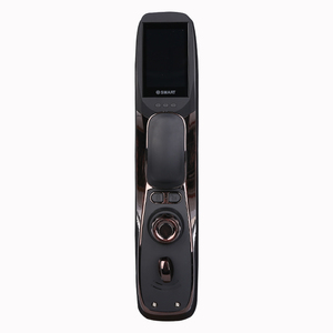 Cerradura <span class=keywords><strong>Digital</strong></span> inteligente de huellas dactilares completamente automática de alta calidad con perilla de puerta de Metal de red WiFi Cámara acceso eléctrico sin llave - Product Image 2
