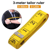 Règle de mesure corporelle 300 cm 120 po, ruban à mesurer souple et plat pour couture, mini règle en centimètres et mètres