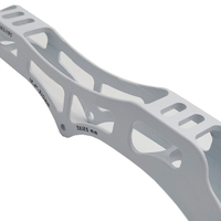 Cadre CNC en aluminium de patin de vitesse en ligne professionnel OEM 3*125mm /3*110mm /3.* 100mm