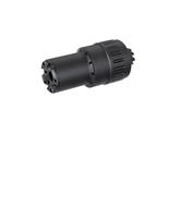Supresor de Metal y Goma Zeninte AK para Accesorios de Rosca Inversa de 14 mm, Compatible con el Modelo de Juguete Renxiang AKA Rattlesnake DS74