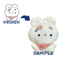 Poupée musulmane en crochet Kpop personnalisée - Couverture en peluche super douce avec rembourrage en polyester et coton PP