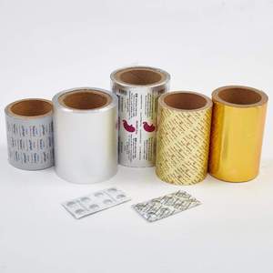 Hochwertige Aluminiumfolie Versiegelungsfolie Bedruckte <span class=keywords><strong>Alu</strong></span>-Medizin / PVC-Druck Aluminiumfolie Pharmazeutisches Verpackungsmaterial - Product Image 5