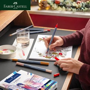 <span class=keywords><strong>Marqueurs</strong></span> doubles allemands <span class=keywords><strong>Faber</strong></span>-<span class=keywords><strong>Castell</strong></span>, 12 couleurs, encre à base d'eau, stylos de dessin et de coloriage, Graffiti Anime, teintes vives, séchage rapide - Product Image 4