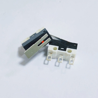 Micro-interrupteur 0,1A 3A 125V pour bouton poussoir, 3 bornes, micro-interrupteur pour souris de jeu, micro-interrupteur à clic