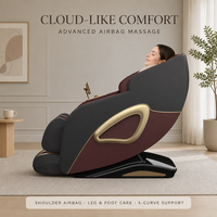 Fauteuil de massage électrique intelligent 3D moderne OYEAL, design zéro gravité, fonction musicale, tension universelle, en cuir PU pour le corps