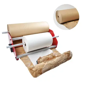प्रभावी संरक्षण तकिया पैकेजिंग कागज के छत्ते शिल्प पेपर मशीन
