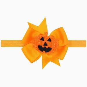 Diadema <span class=keywords><strong>de</strong></span> <span class=keywords><strong>Calabaza</strong></span> para Niños, <span class=keywords><strong>Disfraz</strong></span> <span class=keywords><strong>de</strong></span> Halloween, Diadema Elástica con Lazo, Diadema <span class=keywords><strong>de</strong></span> Halloween para Niños, Venta al por Mayor para Comercio Exterior - Product Image 4