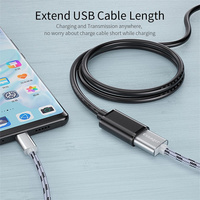 3M USB3.0 kabel ekstensi kabel USB 3.0 untuk Laptop PC Printer Hard Disk pria ke wanita sinkronisasi Data konektor kabel kecepatan cepat
