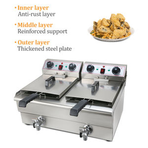 Friggitrice a 2 serbatoi elettrica, - Product Image 6