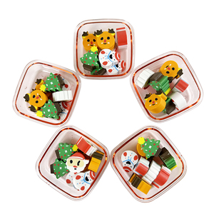 2025 Sáng Tạo Phim Hoạt Hình Dễ Thương Giáng Sinh Bút Chì Tẩy Trẻ Em Văn Phòng Phẩm Năm Mới Quà Tặng Cao Su Và Tpr Khuyến Mại Tẩy - Product Image 6