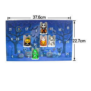 Thinking Back Halloween Keychains Blind Box 24pcs Soft Rubber Dolls For Teens Party Supplies - Product Image 4