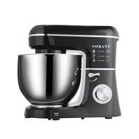 Sokany 1800W Stand Pâte Alimentaire Gâteau Mélangeur 8L Appareil Ménager avec Bol Mélangeur Électrique Pâte Pétrissage Machine