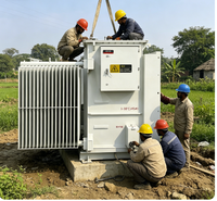 Transformador de Distribución Trifásico S13-M-1250 de 10kV a 0.4kV de Alta Eficiencia, Herméticamente Sellado, Sumergido en Aceite, Refrigeración ONAN