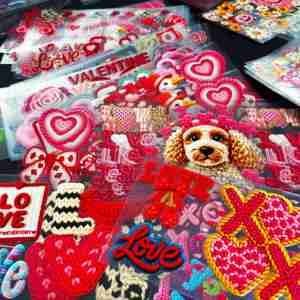 Autocollants populaires anti-UV pour gobelets lavables et étanches – Stickers de dessins animés pour la Saint-Valentin, impression par transfert PET durable - Product Image 1