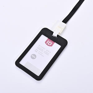 Porte-cartes d'identité avec lanière imprimée à prix compétitif personnalisé très vendu badge d'identification de travail - Product Image 5