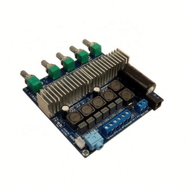TPA3116 TPA3116D2 Class D 2.1 Amplifier Board Digital Bass HIFI Subwoofer Audio Module 50W*2+100W 90% Efficiency