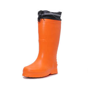 Bottes de pluie imperméables imperméables légères légères bleues résistantes au <span class=keywords><strong>froid</strong></span> d'hiver antidérapantes pour la <span class=keywords><strong>chasse</strong></span> Eva en caoutchouc pour la pêche - Product Image 6