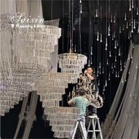 SX-CH237 Offre Spéciale lustres en cristal K9 bon marché pour le décor d'événement d'accessoires de mariage