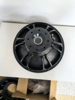 KAMIG YK18N-115-8 OEM ODM Système audio mono passif professionnel en néodyme, caisson de basses de 18 pouces, 3400W RMS, 8 ohms, bobine de 4,5 pouces