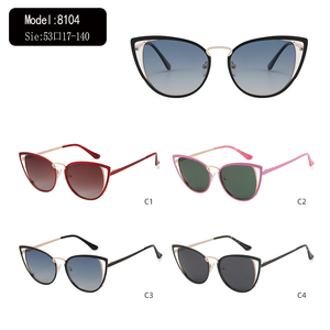 Gafas de Sol Cat Eye con Montura Completa Verde, Lentes Negras, Unisex, Protección UV400, Antideslumbrantes, para la Vida Diaria - Product Image 3
