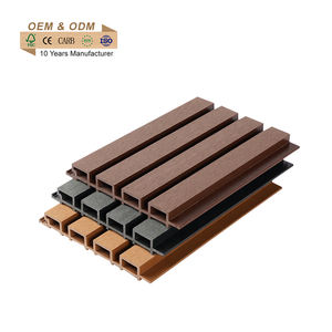 <span class=keywords><strong>Panneau</strong></span> extérieur WPC personnalisé en gros direct d'usine <span class=keywords><strong>Panneau</strong></span> extérieur WPC écologique, sûr, étanche et durable - Product Image 1