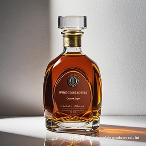 Bouteille en verre silex de haute qualité, épaissie et hermétique, pour whisky, vodka, vin rouge, conteneur de stockage 500 ml, bouteille de vin vide - Product Image 3